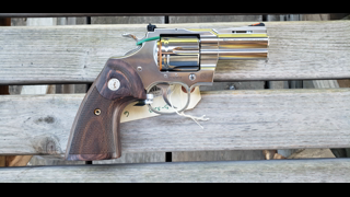 Polished Stainless Colt Python 3" .357 Magnum Revolver